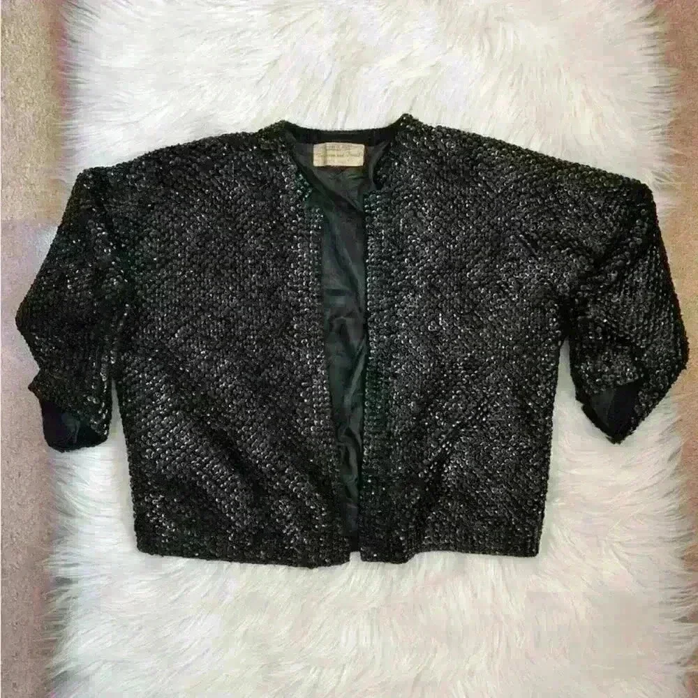 Vintage 60’s Sequin Shrug Trousseau and Travel Atlantic City